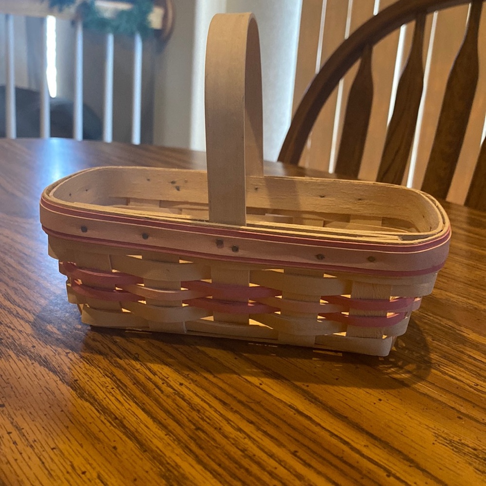 2000 Longaberger American Cancer Society Basket with liner.